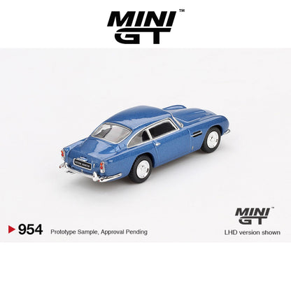 MINI GT Aston Martin DB5 Sierra Blue LHD/RHD #954 1:64 - MGT00954