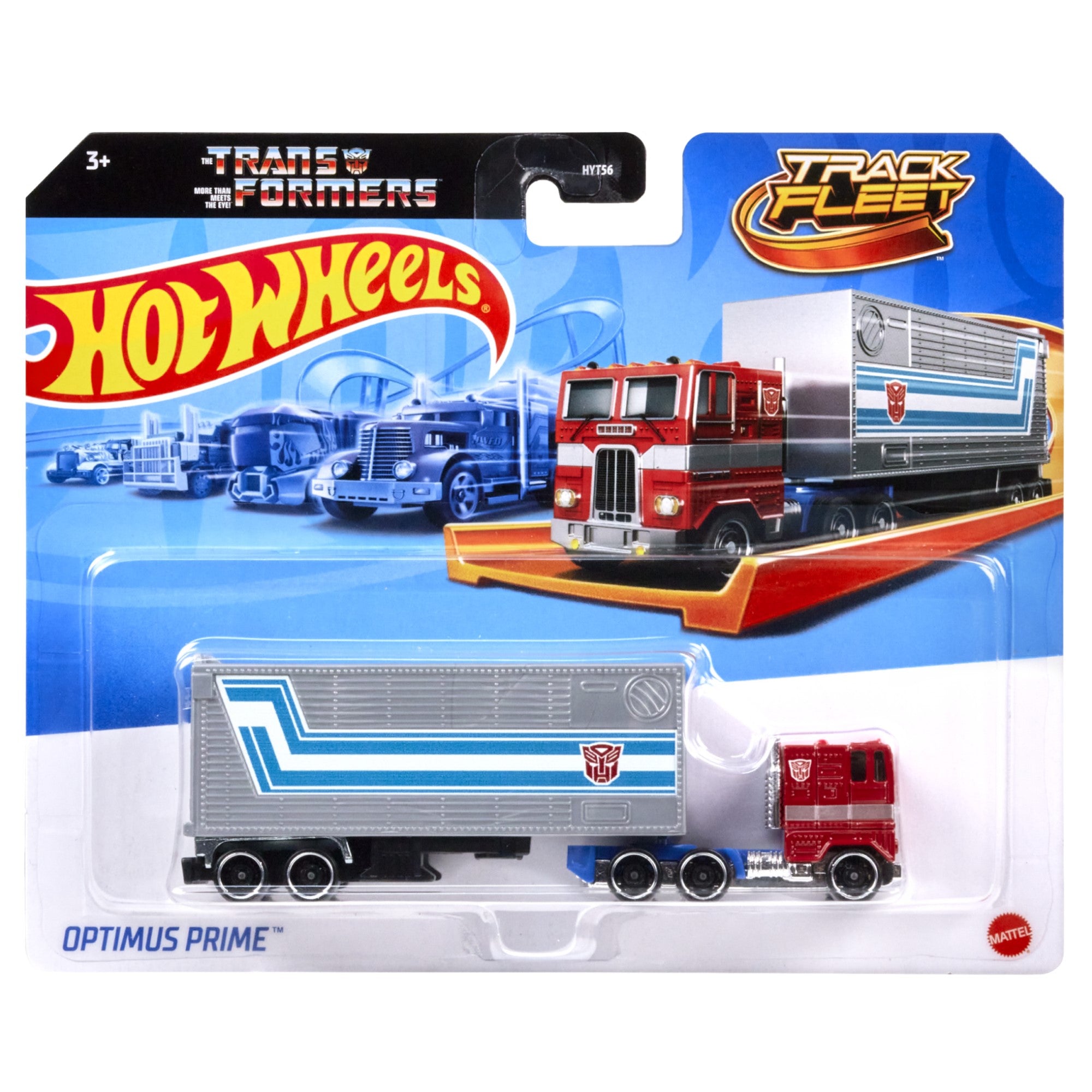 HOT WHEELS Track Fleet Transformers Optimus Prime Truck 1 64 JFF66 CX Models