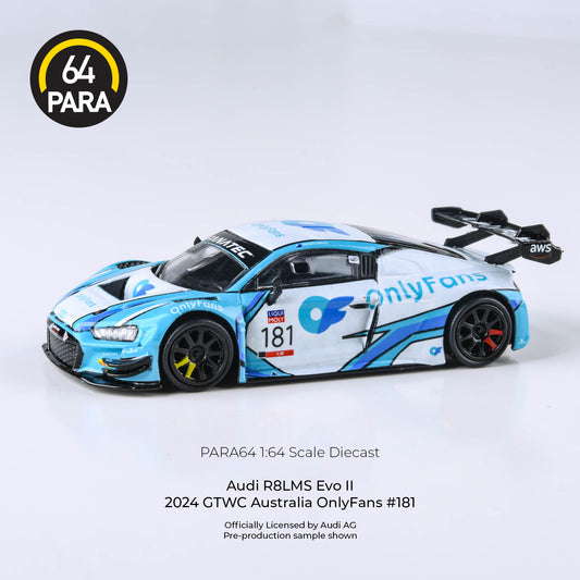 PARA64 Audi R8LMS Evo II 2024 GTWC Australia OnlyFans #181 1:64 - PAR55260