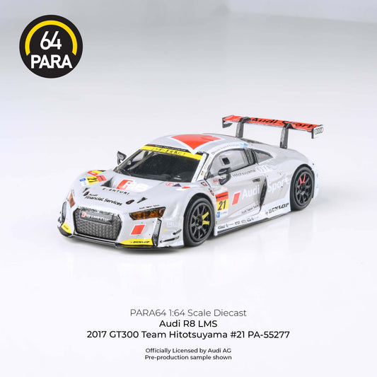 PARA64 Audi R8 LMS 2017 GT300 Team Hitotsuyama #21 1:64 - PAR55277