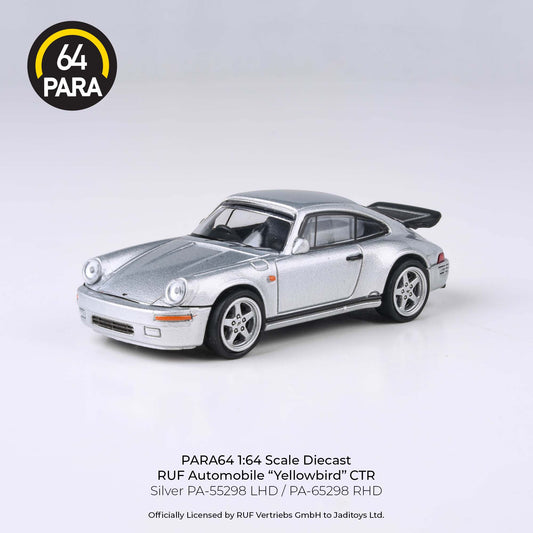 PARA64 1987 RUF CTR Yellowbird Silver RHD 1:64 - PAR65298