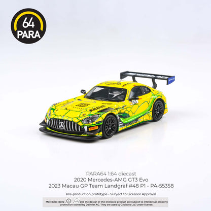 PARA64 2020 Mercedes-AMG GT3 Evo 2023 Macau GP Team Landgraf #48 P1 1:64 - PAR55358