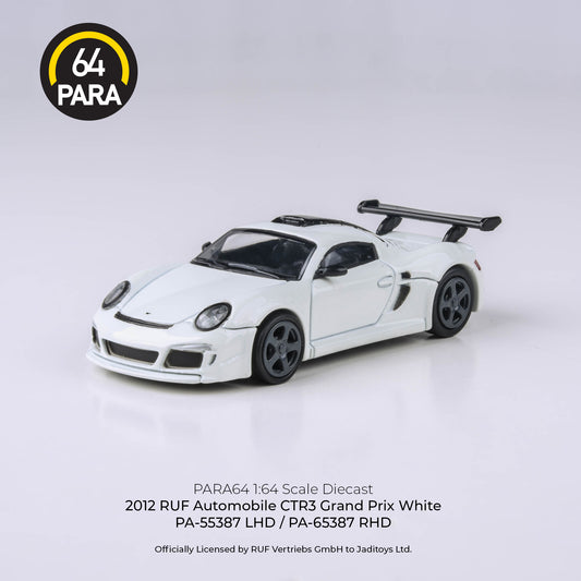 PARA64 2012 RUF CTR3 Clubsport Grand Prix White RHD 1:64 - PAR65387