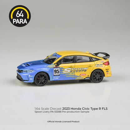 PARA64 2023 Honda Civic TYPE R FL5 Spoon Livery LHD 1:64 - PAR55588