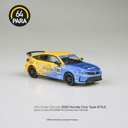 PARA64 2023 Honda Civic TYPE R FL5 Spoon Livery LHD 1:64 - PAR55588