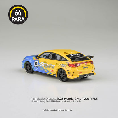 PARA64 2023 Honda Civic TYPE R FL5 Spoon Livery LHD 1:64 - PAR55588