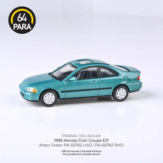 PARA64 1995 Honda Civic Coupe EJ1 Aztec Green RHD - PAR65762