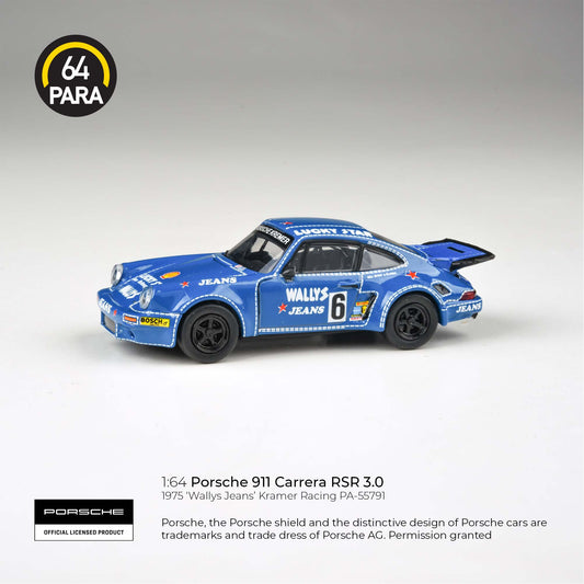 PARA64 1974 Porsche 911 3.0 RSR Wallys Jeans LHD 1:64 - PAR55791