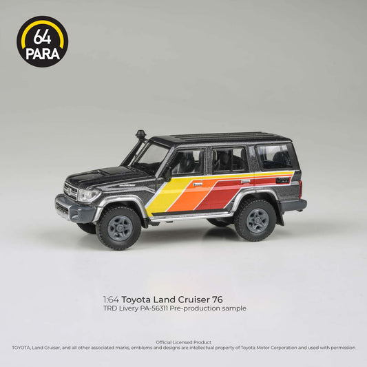 PARA64 2014 Toyota Land Cruiser LC 76 TRD Livery RHD 1:64 - PAR66311