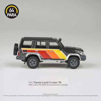 PARA64 2014 Toyota Land Cruiser LC 76 TRD Livery RHD 1:64 - PAR66311