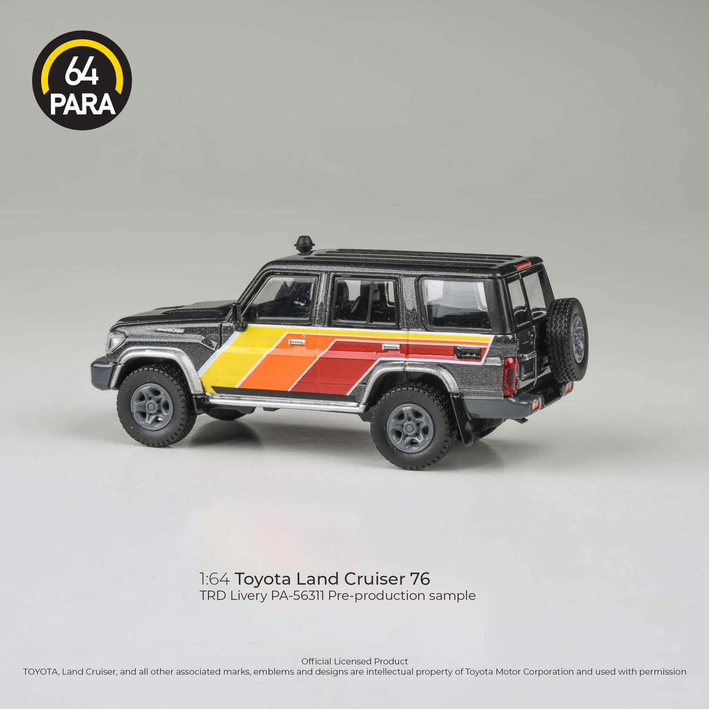 PARA64 2014 Toyota Land Cruiser LC 76 TRD Livery RHD 1:64 - PAR66311