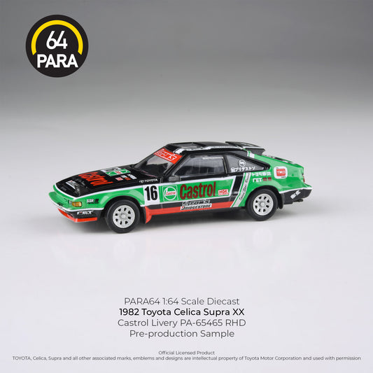 PARA64 1984 Toyota A60 Celica Supra XX Castrol Livery RHD 1:64 - PAR65465