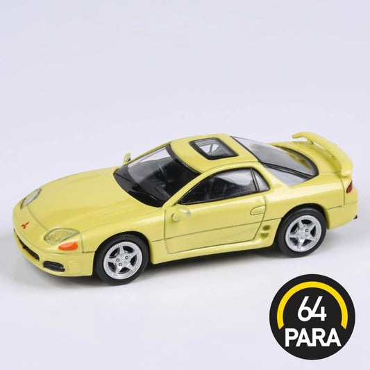 PARA64 1994 Mitsubishi GTO 3000GT Martinique Yellow Pearl 1:64 - PAR65137