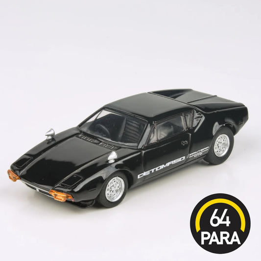 PARA64 1972 De Tomaso Pantera Black RHD 1:64 - PAR65641