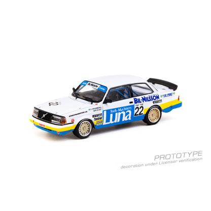 TARMAC WORKS Volvo 240 Turbo ETCC Zolder 1984 Winner Ulf Granberg/ Robert L. Kvist 1:64 - T64-050-84ETC22