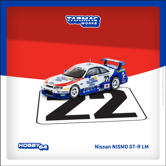 TARMAC WORKS Nissan NISMO GT-R LM 24h of Le Mans 1995 H. Fukuyama / M. Kondo / S. Kasuya 1:64 - T64-067-95LM22