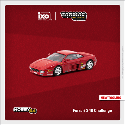 TARMAC WORKS Ferrari 348 Challenge Presentation 1:64 - T64-082-PRE