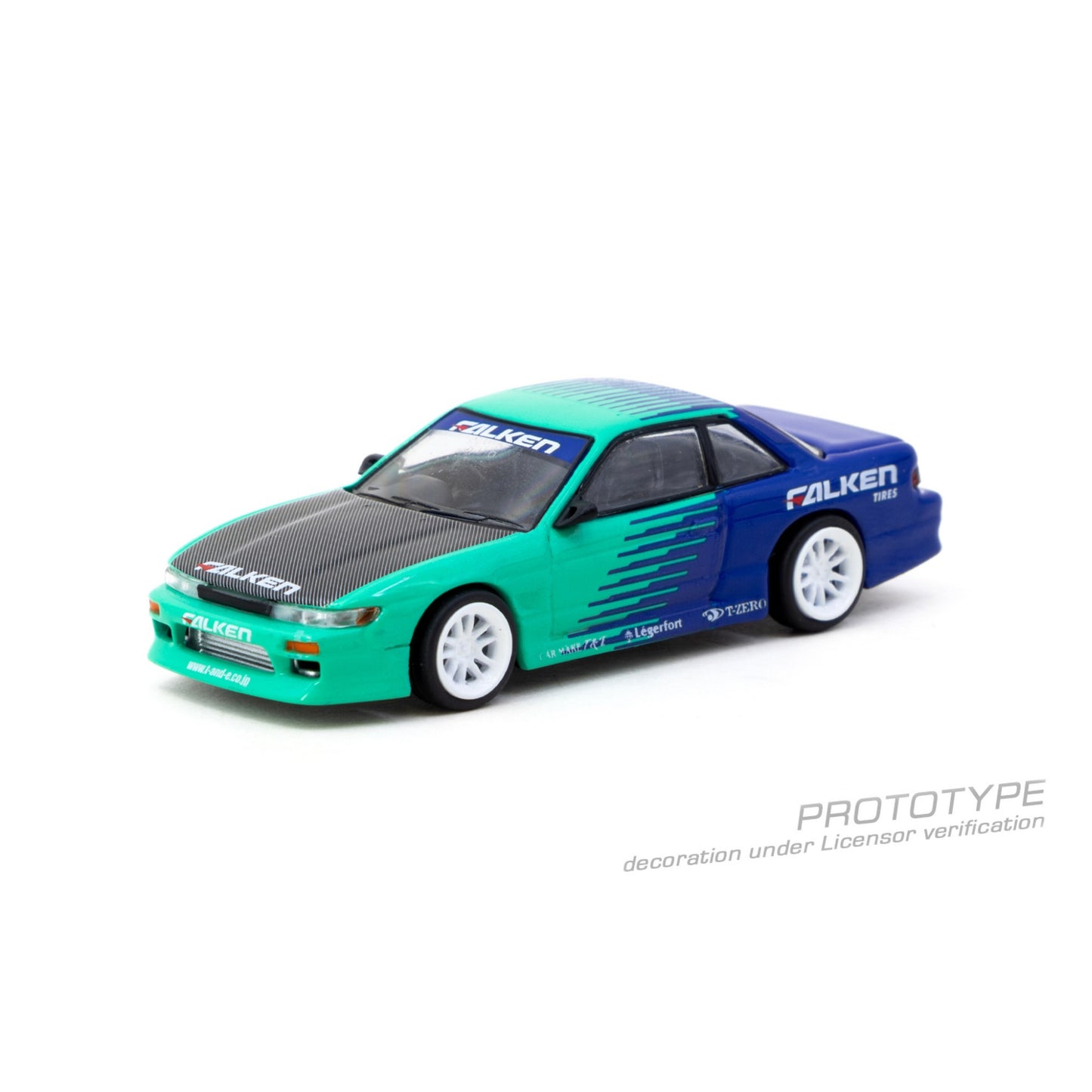 TARMAC WORKS VERTEX Nissan Silvia (S13) Falken 1:64 - T64G-025-FA