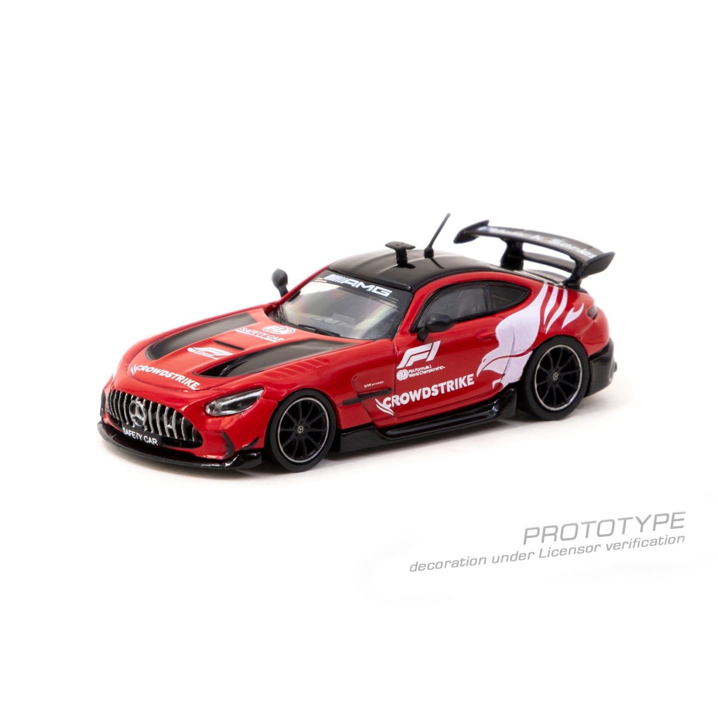 TARMAC WORKS Mercedes Benz AMG GT Black Series F1 Safety Car 1:64 - T64G-042-SC