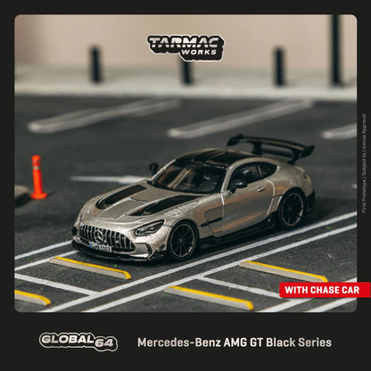 TARMAC WORKS Mercedes-Benz AMG GT Black Series Silver Metallic 1:64 - T64G-042-SL