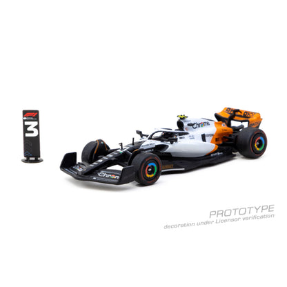 TARMAC WORKS McLaren MCL60 Spanish Grand Prix 2023 Qualifying Lando Norris 1:64 - T64G-F070-LN1