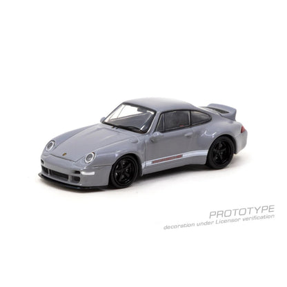 TARMAC WORKS Porsche 911 (993) Remastered By Gunther Werks Grey 1:64 - T64R-TL054-GY