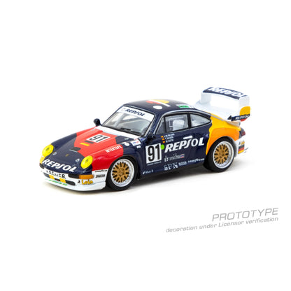 TARMAC WORKS Porsche 911 GT2 24h Le Mans 1995 #91 1:64 - T64S-004-REP