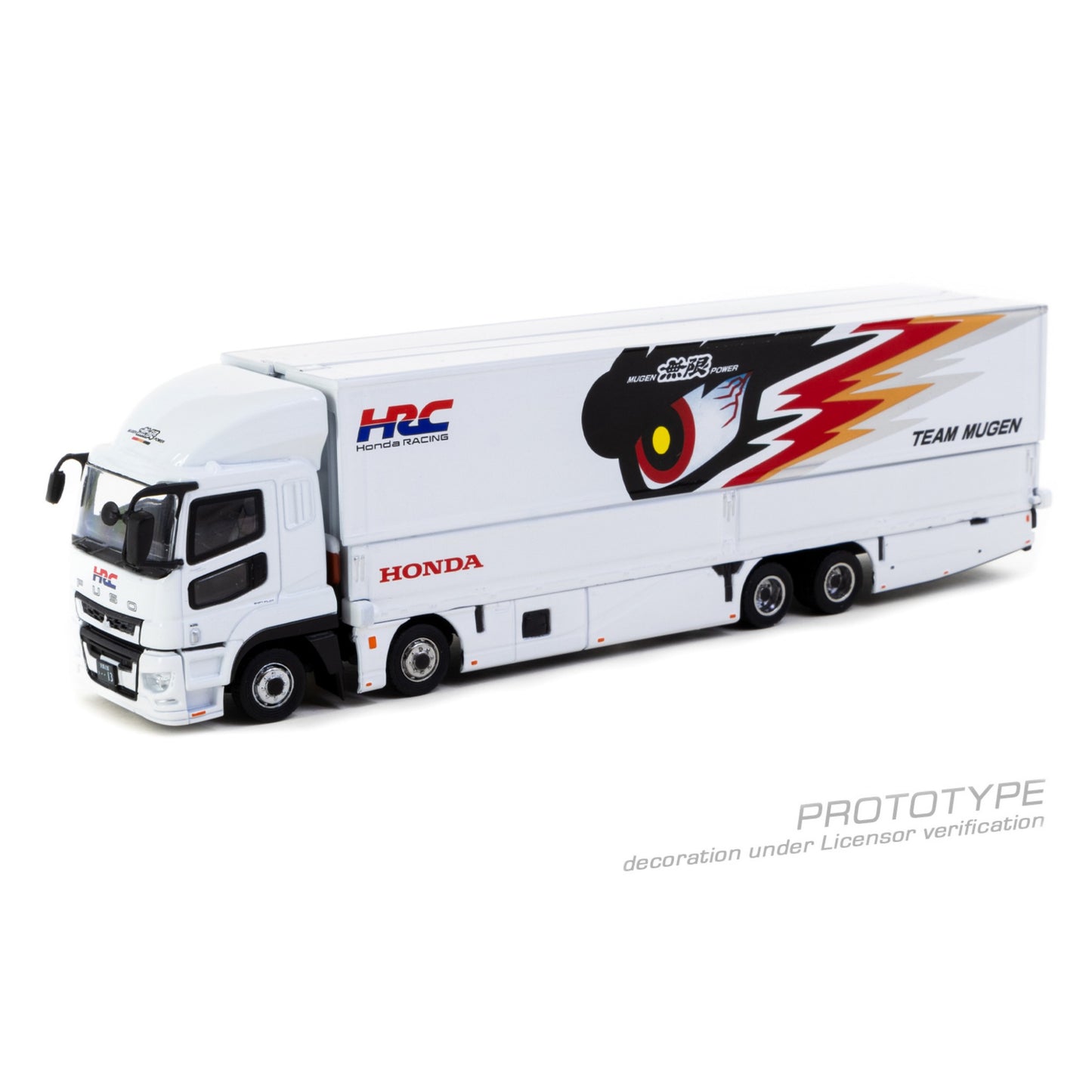 TARMAC WORKS Mitsubishi Fuso Super Great TEAM MUGEN 1:64 - T64T-TL001-MU