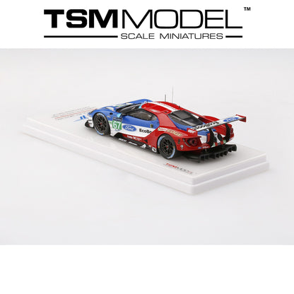 TSM MODEL Ford GT LMGTE PRO #67 2017 Le Mans 24Hr. LMGTE Pro 2nd Place Ford Chip Ganassi Team UK 1:43 - TSM430287