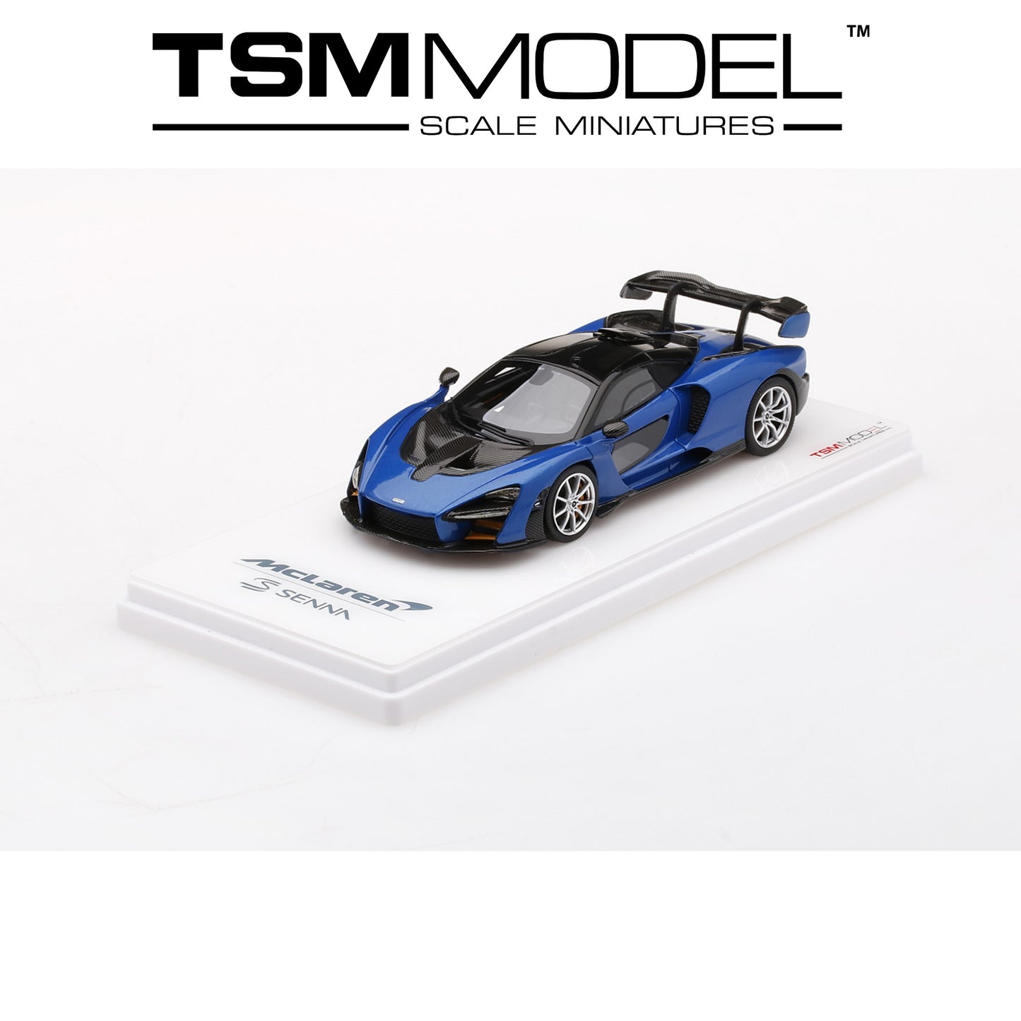 TSM MODEL McLaren Senna Antares Blue 1:43 - TSM430421