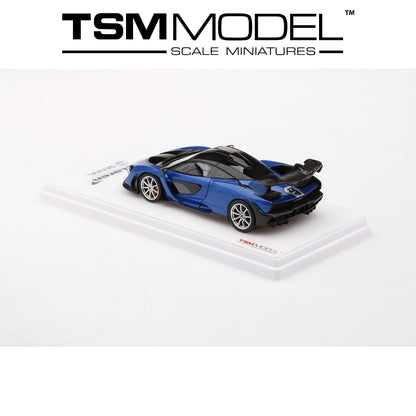 TSM MODEL McLaren Senna Antares Blue 1:43 - TSM430421