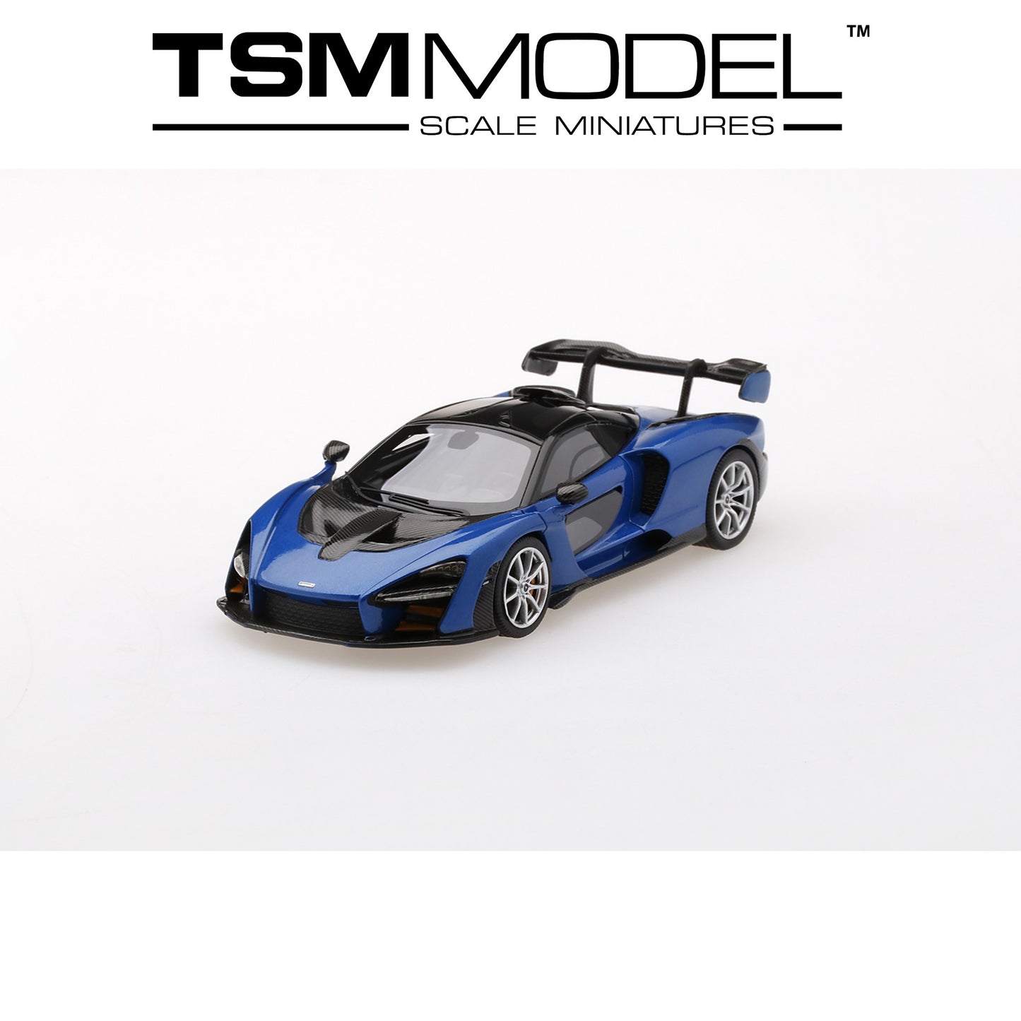 TSM MODEL McLaren Senna Antares Blue 1:43 - TSM430421