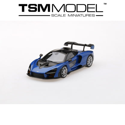 TSM MODEL McLaren Senna Antares Blue 1:43 - TSM430421