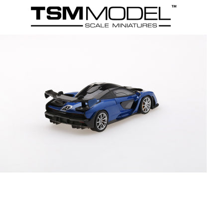 TSM MODEL McLaren Senna Antares Blue 1:43 - TSM430421