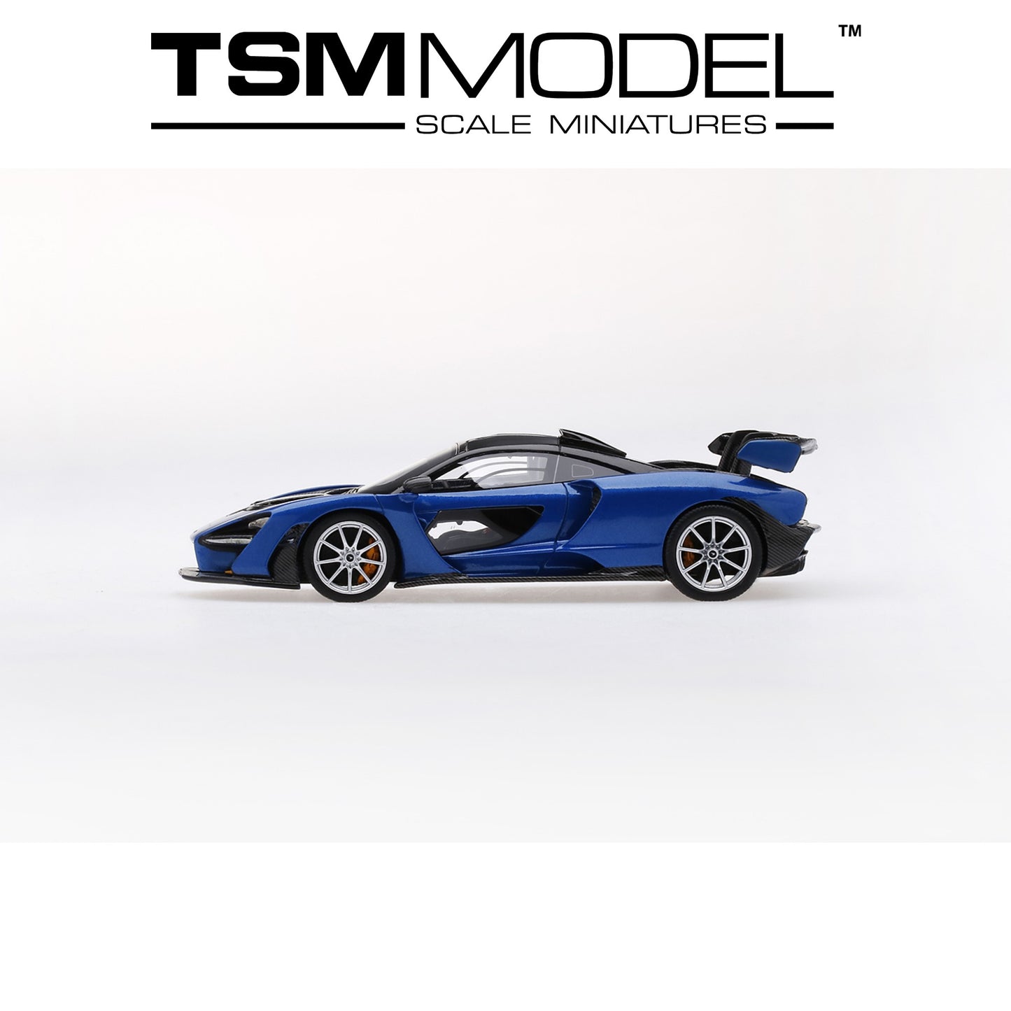 TSM MODEL McLaren Senna Antares Blue 1:43 - TSM430421