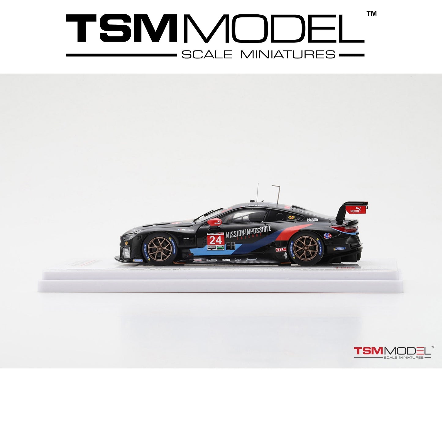 TSM MODEL BMW M8 GTLM #24 2018 IMSA Michelin GT Challenge 1:43 - TSM430433