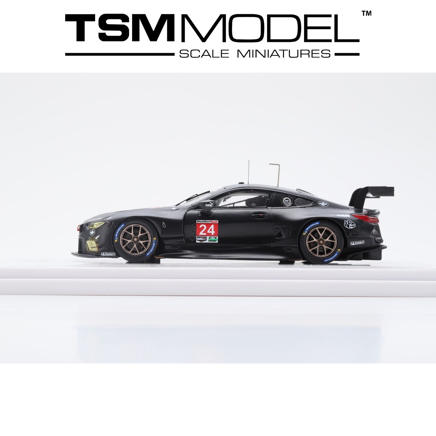 TSM MODEL BMW M8 GTLM #24 2018 Daytona 24Hr Test Car BMW Team RLL 1:43 - TSM430434