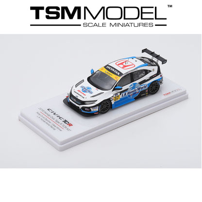 TSM MODEL Honda Civic Type R TCR #37 2019 Rolex 24 at Daytona Class Winner LA Honda World Racing 1:43 - TSM430448