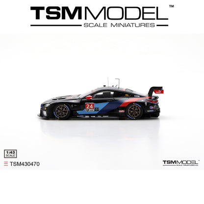 TSM MODEL BMW M8 GTE #24 2019 IMSA Laguna Seca GTLM 2nd Place 1:43 - TSM430470