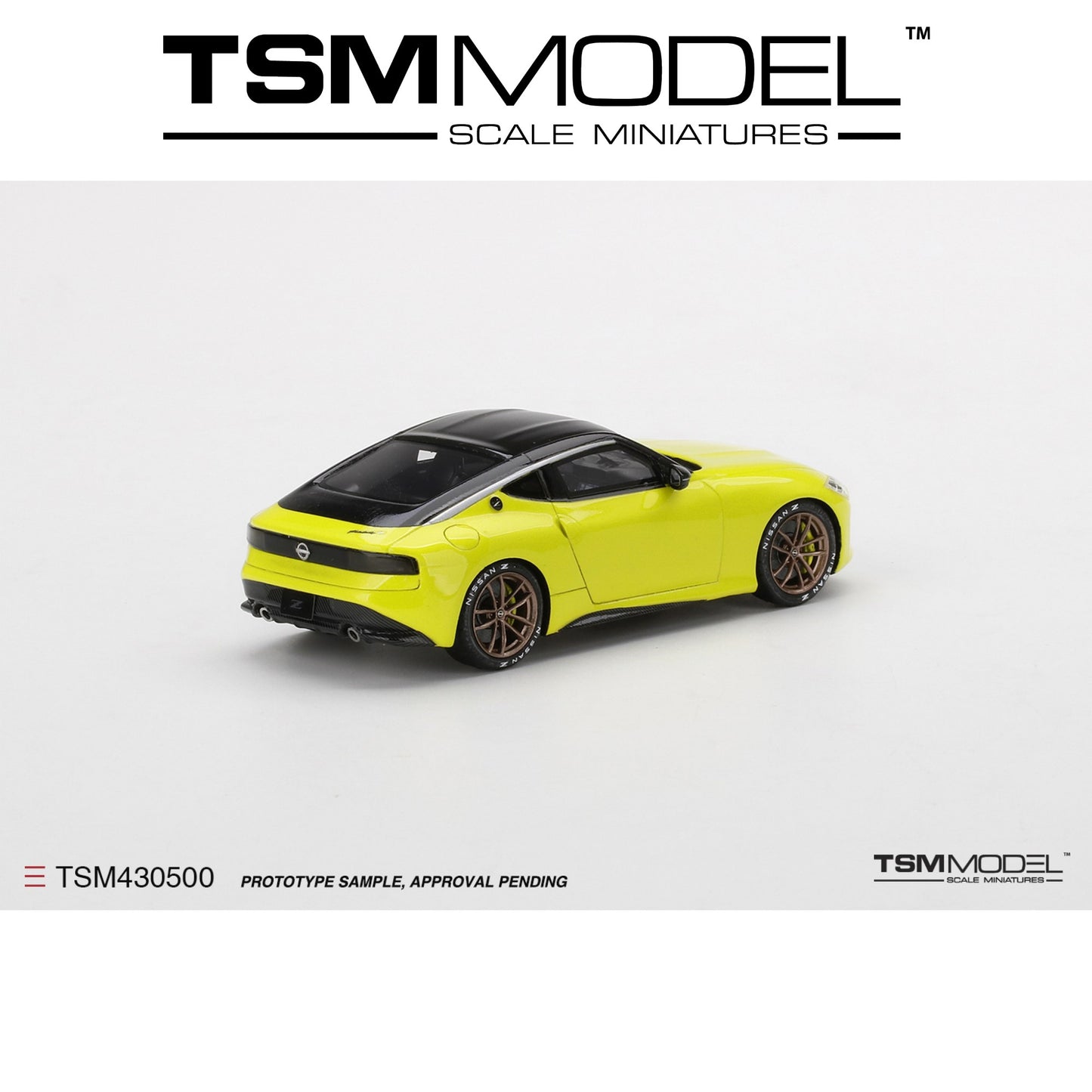 TSM MODEL Nissan Z Proto Yellow 1:43 - TSM430500