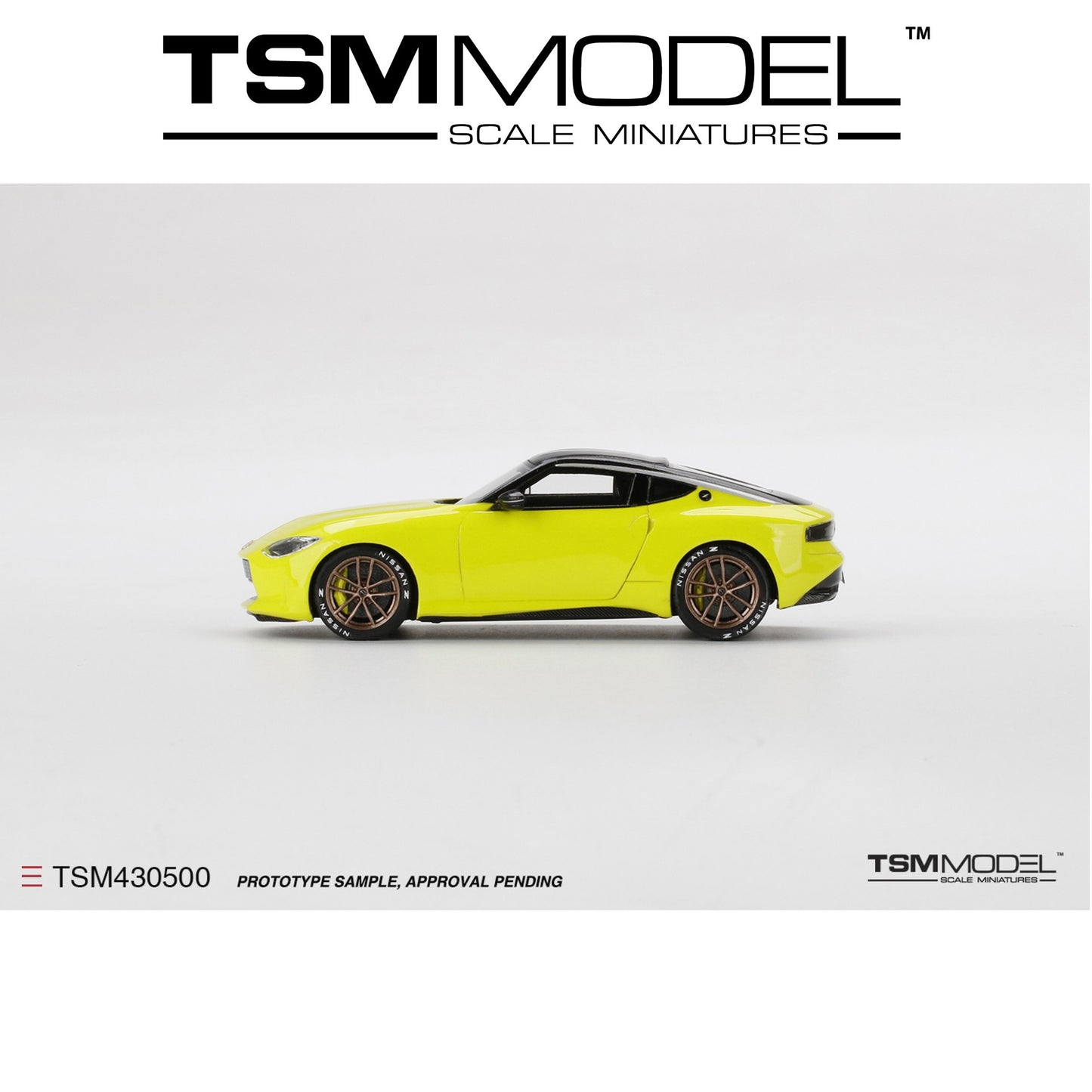 TSM MODEL Nissan Z Proto Yellow 1:43 - TSM430500