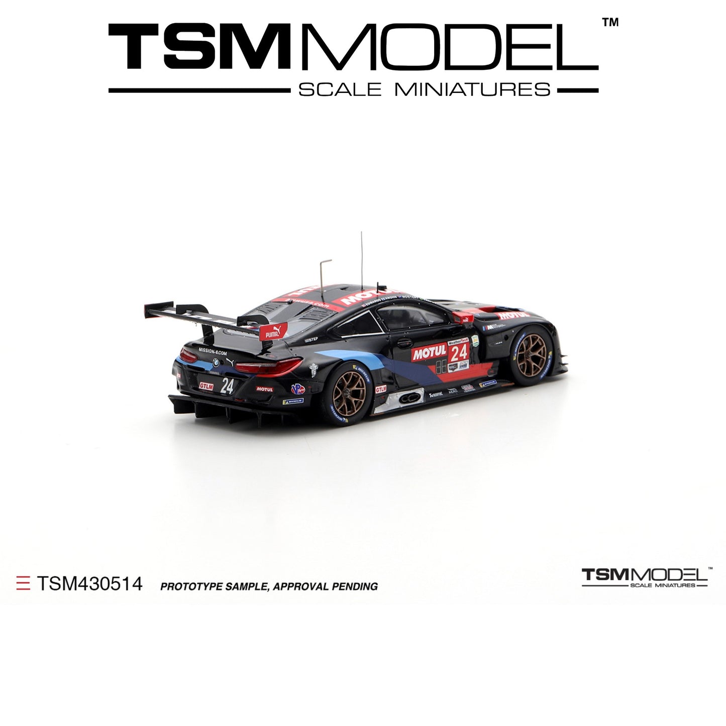 TSM MODEL BMW M8 GTE #24 2020 IMSA Daytona 24 Hrs GTLM Class Winner 1:43 - TSM430514