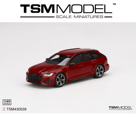 TSM MODEL Audi RS 6 Avant Tango Red 1:43 - TSM430539