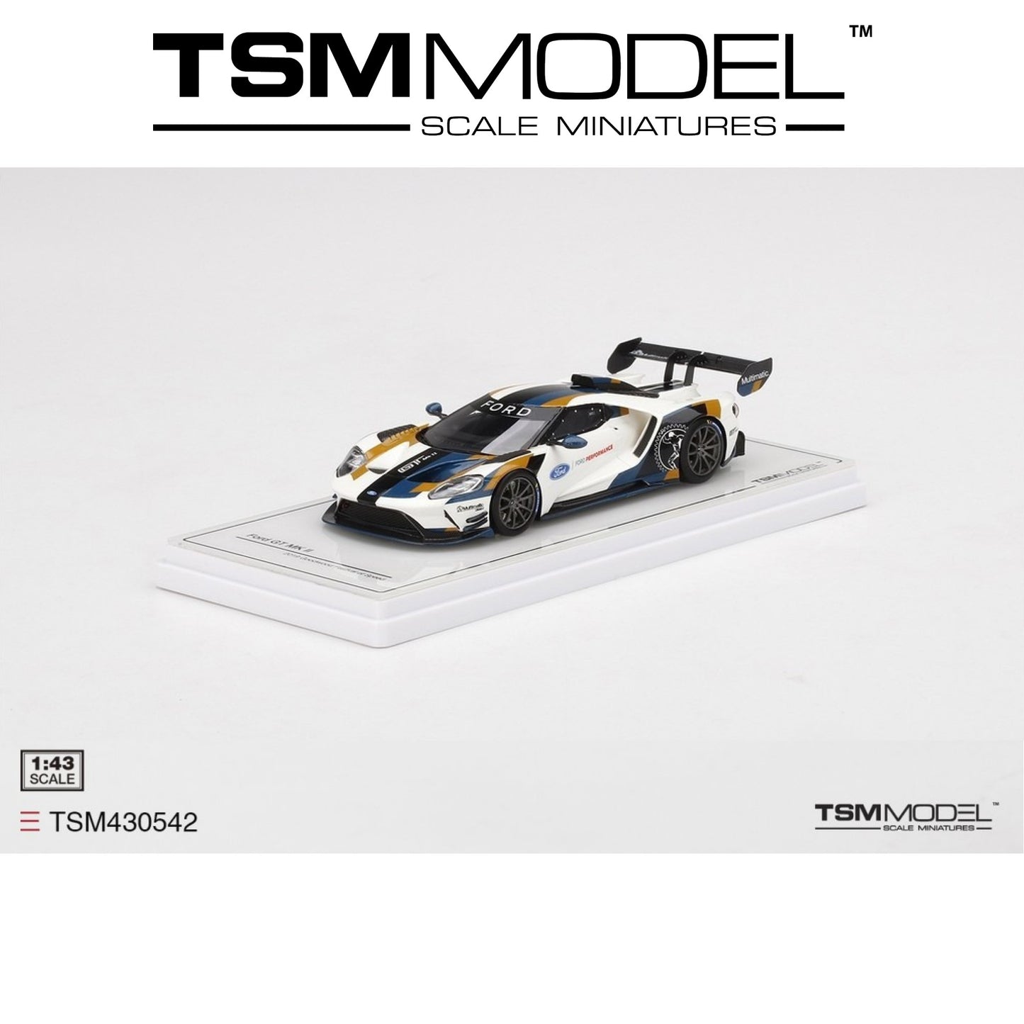 TSM MODEL Ford GT MK II 2019 Goodwood Festival of Speed 1:43 - TSM430542