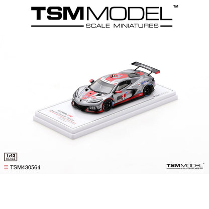 TSM MODEL Chevrolet Corvette C8.R #3 2021 IMSA 12 Hrs of Sebring 1:43 - TSM430564