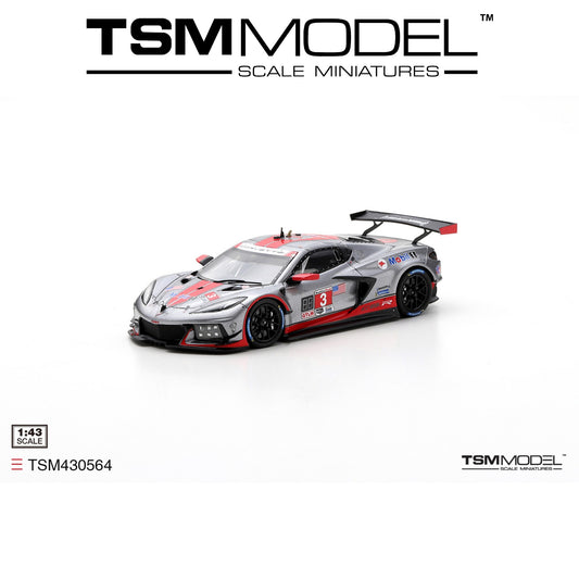 TSM MODEL Chevrolet Corvette C8.R #3 2021 IMSA 12 Hrs of Sebring 1:43 - TSM430564