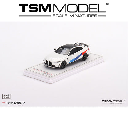 TSM MODEL BMW M4 M-Performance (G82) Alpine White 1:43 - TSM430572