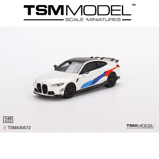 TSM MODEL BMW M4 M-Performance (G82) Alpine White 1:43 - TSM430572