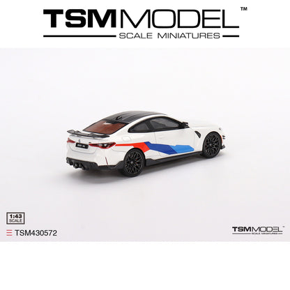 TSM MODEL BMW M4 M-Performance (G82) Alpine White 1:43 - TSM430572