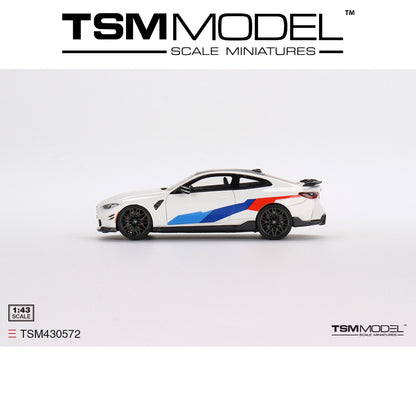 TSM MODEL BMW M4 M-Performance (G82) Alpine White 1:43 - TSM430572